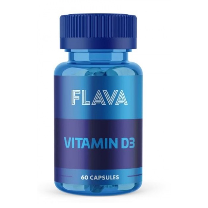 Flava Vitamin D3 60 Kapsül