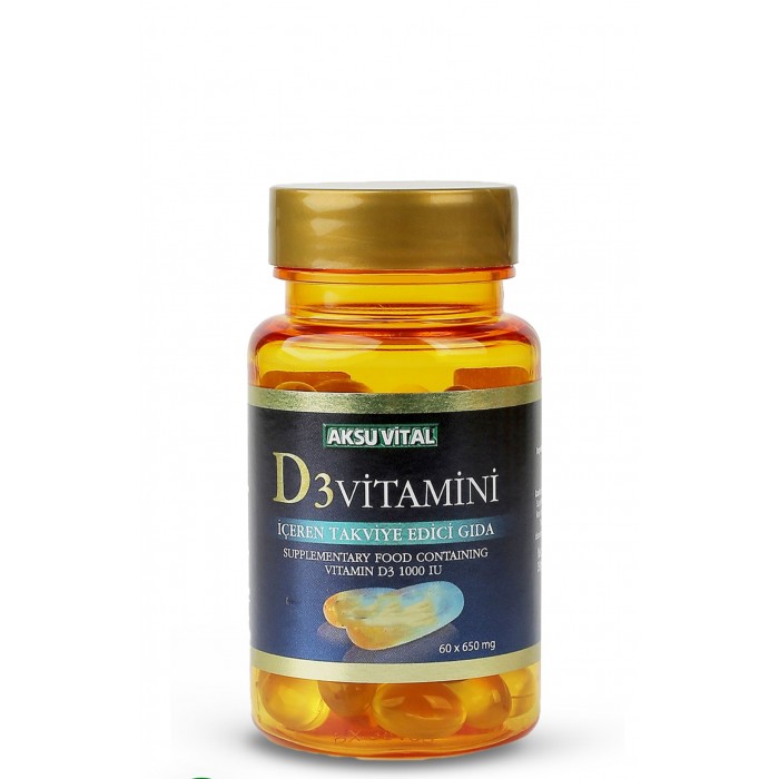 Vitamin D3 60 Softjel 1000 IU