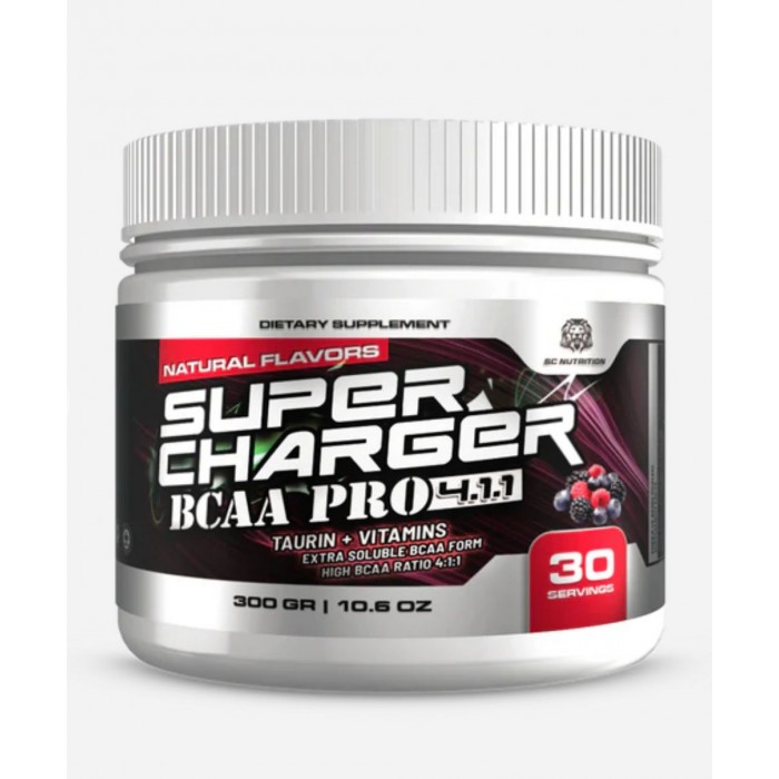 SUPERCHARGER BCAA PRO YEŞİL ELMALI 300 GR