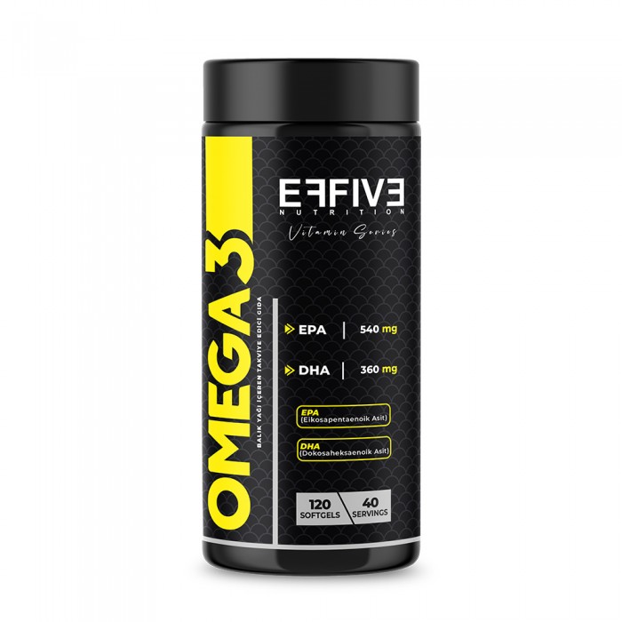 EFFİVE OMEGA-3 - 120 SOFTJEL