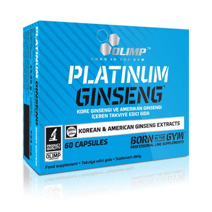 OLİMP PLATİNUM GİNSENG 60 KAPSÜL