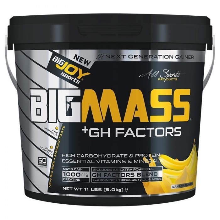 BİG JOY BİG MASS + GH FACTORS 5000 GR