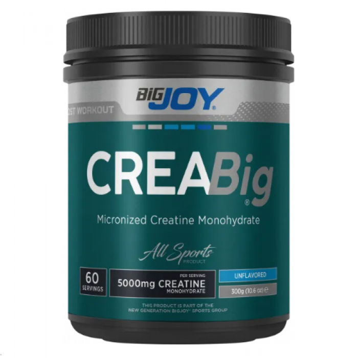 BİG JOY CREABİG MİCRONİZED CREATİNE POWDER 300 GR